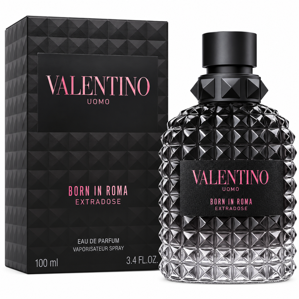 Valentino Uomo Born in Roma Extradose Eau de Parfum for Men, 3.4 oz / 100 ml