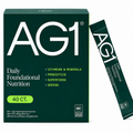 AG1® Daily Foundational Nutrition – 40 Travel Packs | Vitamins, Minerals, Probiotics, Superfoods & Greens